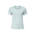 Gestreiftes T-Shirt - Weiss/Gestreift - Gr.: M