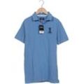 Hackett London Herren Poloshirt, blau, Gr. 46