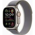 Apple Watch Ultra 2 (2023) GPS + Cellular silber Trail Loop grün/grau M/L