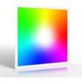 RGB+CCT LED Panel Pro 60x60cm 48W 24V Rahmen weiß