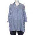 Selection by Ulla Popken Damen Bluse, blau, Gr. 46