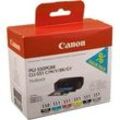 6 Canon Tinten 6496B005 PGI-550PGBK CLI-551 BK C M Y GY 5-farbig