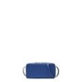 Mini Bag LIEBESKIND BERLIN "Crossbody XS LOU CALF OPTIC", Damen, Gr. B/H/T: 19,5cm x 10cm x 4cm, blau (berlin blau), Leder, Taschen