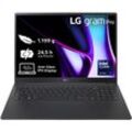 LG Business-Notebook "Gram 16" Ultralight Laptop, IPS-Display, 16 GB RAM, Windows 11 Home", schwarz, 16 GB RAM 1000 GB SSD, Core Ultra 7, Windows 11 Home, Notebooks, 16Z90SP-G.AA78G, 2024