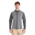 Icebreaker Merino Hike Langarmshirt - Mann - Monsoon/gritstone Heather - Größe S