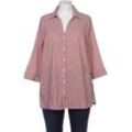 Ulla Popken Damen Bluse, bordeaux, Gr. 46