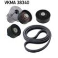 SKF Keilrippenriemensatz für BMW 11288574957 11287800333 11288512068 VKMA 38340