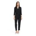 Overall BETTY BARCLAY "Betty Barclay Jumpsuit mit Eingrifftaschen" Gr. 36, Normalgrößen, schwarz, Damen, Obermaterial: 94% Polyester, 6% Elasthan., Overalls Form