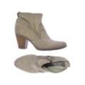 Mjus Damen Stiefelette, beige, Gr. 39