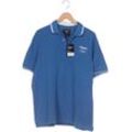 Hackett London Herren Poloshirt, blau, Gr. 56