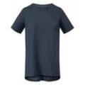 Rundhals-Shirt Benedikte Green Cotton blau, 44