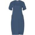 Kleid aus 100% Leinen Anna Aura blau, 44