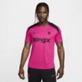 FC Chelsea Strike Third Nike Dri-FIT Kurzarm-Fußballoberteil aus Strickmaterial (Herren) - Pink