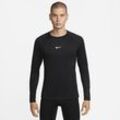 Nike Pro Warm Longsleeve für Herren - Schwarz