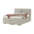 Wohnwert Boxspringbett mit Bettkasten Dormian Besta ¦ beige ¦ Maße (c