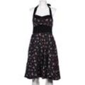 Hell Bunny Damen Kleid, schwarz, Gr. 38