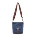 TOM TAILOR Damen Schultertasche Rina, blau, Gr. ONESIZE