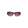 TOM TAILOR Damen Rechteckige Sonnenbrille, schwarz, Gr. ONESIZE