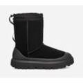 UGG® Classic Short Weather Hybrid-Boot für Herren in Black, Größe 43, Veloursleder