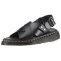 Plateausandale DR. MARTENS "Zane" Gr. 44, schwarz Damen Schuhe Sommerschuh, Sandalette, Riemchensandale, mit cooler Ziernaht