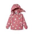 Kinder-Thermo-Regenjacke - Dunkelrosa - Kinder - Gr.: 86/92