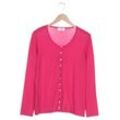 Peter Hahn Damen Strickjacke, pink, Gr. 42