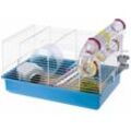 Ferplast - Hamsterkäfig Paula Blau 46 x 29,5 x 24,5 cm 57906411 Blau