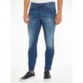 Tapered-fit-Jeans TOMMY JEANS "SLIM TAPERED AUSTIN" Gr. 30, Länge 34, blau (wilson light blue) Herren Jeans