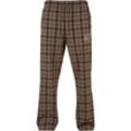 Jogginghose SEAN JOHN "Sean John Herren JM223-023-01 SJ Vintage Check Trackpants" Gr. L, US-Größen, braun (brown, beige) Herren Hosen