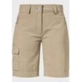 Bermudas SCHÖFFEL "Shorts Kitzstein L" Gr. 40, Normalgrößen, braun (4160, braun) Damen Hosen