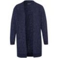 Long-Strickjacke Inkadoro blau