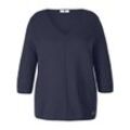 Pullover 3/4-Arm Anna Aura blau