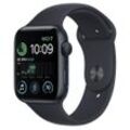 Apple Watch Series SE 2 (2022) GPS + Cellular 44 mm - Aluminium Mitternacht - Sportarmband Midnight