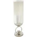 Aluminiumglas Vase 15x15x56 Champagner Aluminium Glasmaterial Farbe Multicolor Vase Details Details