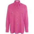 Bluse Hemdkragen Peter Hahn pink, 48