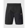 Regular Fit Cargoshorts mit Label-Badge Modell 'CAPRERA'