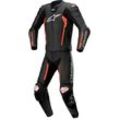 Alpinestars Missile V2, Lederkombi 2tlg. Schwarz/Neon-Rot 48 male