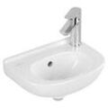 Villeroy & Boch O.Novo Handwaschbecken 53603601 Compact, 36 x 27,5 cm, weiss, mit Hahnloch