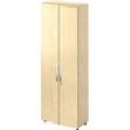 Schäfer Shop Select Schrank LOGIN, 6 Ordnerhöhen, B 800 x T 420 x H 2240 mm, Ahorn Dekor/Ahorn Dekor