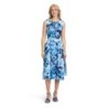 Cocktailkleid VERA MONT "Vera Mont mit Print" Gr. 40, Normalgrößen, blau (dark blue, mint) Damen Kleider Druck