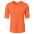 Rundhals-Shirt Peter Hahn orange