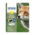 Original Epson C13T12844011 / T1284 Druckerpatrone Gelb