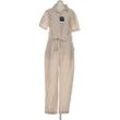 Mango Damen Jumpsuit/Overall, cremeweiß, Gr. 36