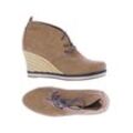 Graceland Damen Stiefelette, beige, Gr. 37