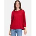 Betty Barclay Feinstrickpullover Damen Baumwolle, rot