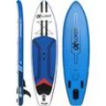 SUP-Board EXPLORER "Sunshine 10.0", bunt (blau, weiß, rot), Wassersportboards, 305x81x15cm 305cm, Kunststoff