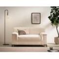 1,5-Sitzer INOSIGN "Jamie 2 B/T/H: 144/81/76 cm, auch in Cord", beige (creme), B:144cm H:76cm T:81cm, 100% Polyester, Sofas, zeitlos, modern, mit komfortablem Federkern