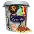 5 kg Lyra Pet® Kaninchenohren gefüllt mit Huhn in 30 L Tonne