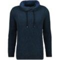 Rollkragenpullover RAGMAN Gr. 54, bunt (blau, grün, 731) Herren Pullover