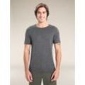 Icebreaker Merino Tech Lite T-Shirt - Mann - Jet Heather - Größe L